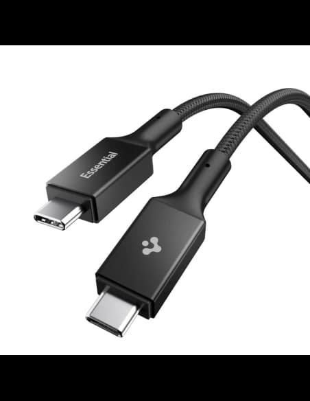Kabel Spigen EB10015CC Essential USB-C Cable 100W 150cm Black