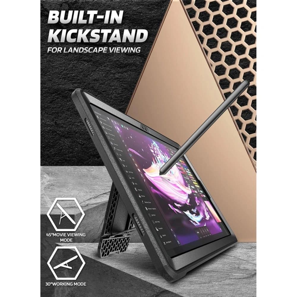 Etui Supcase Unicorn Beetle Pro do Samsung Galaxy Tab A11+ Plus 11.0 X230 / X235 / X236 Black - 7