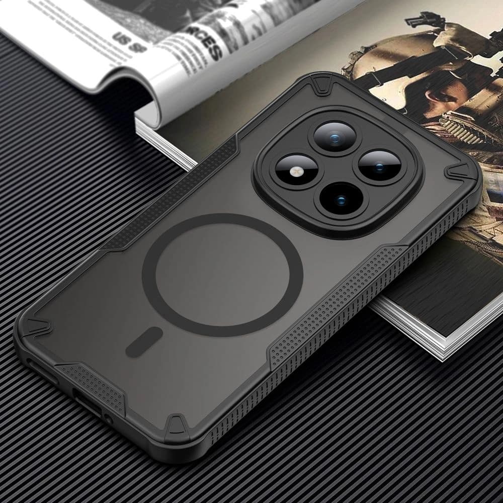 Tech-Protect Rugged Shield MagSafe Xiaomi Poco M8 Pro / Redmi Note 15 Pro+ Plus 5G Negru mat - 5