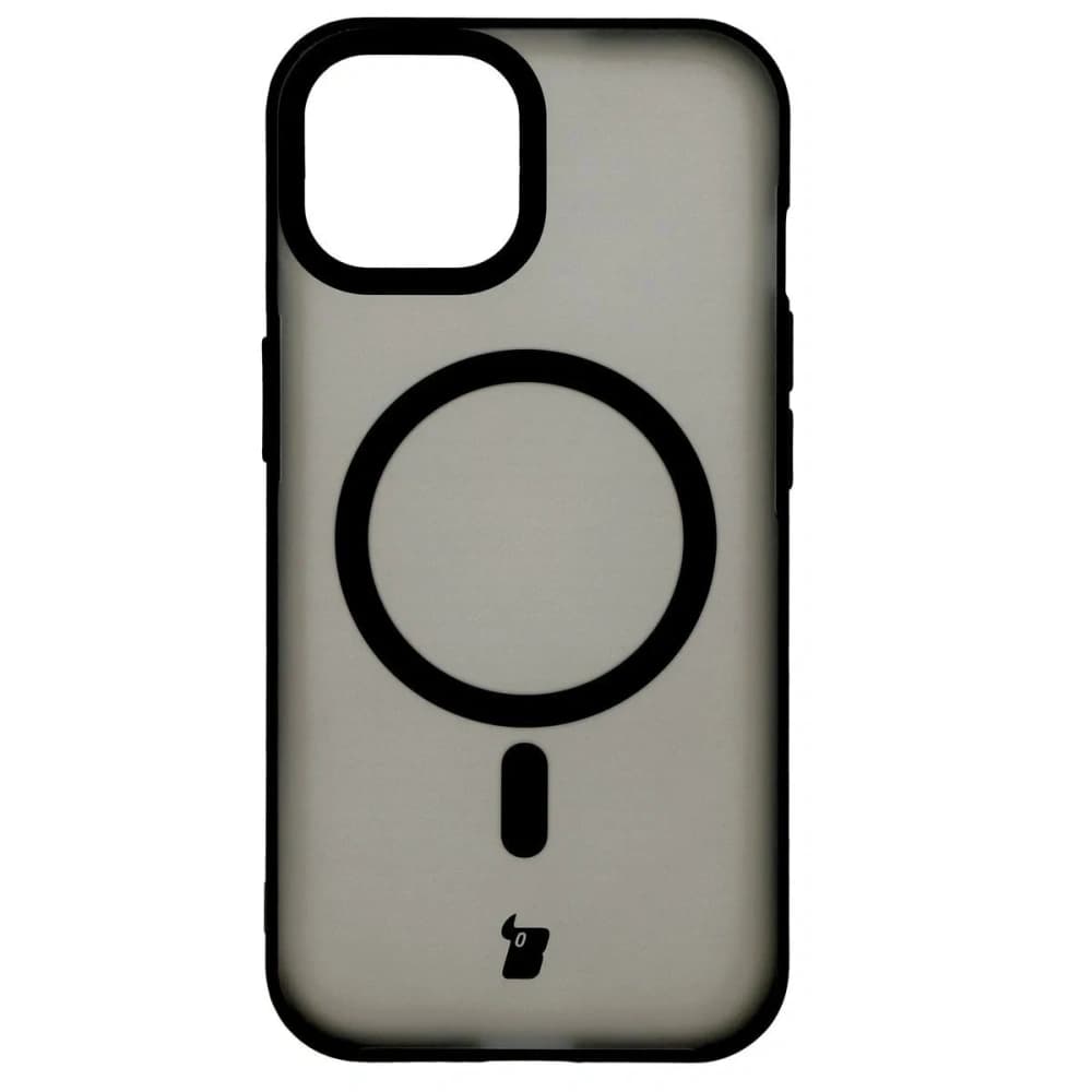 Bizon MatteO Magnetic Pack Apple iPhone 15 negru fumuriu - 2