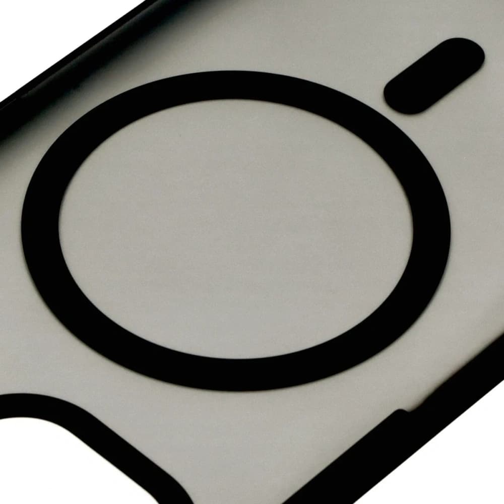 Bizon MatteO Magnetic Pack Apple iPhone 15 negru fumuriu - 4