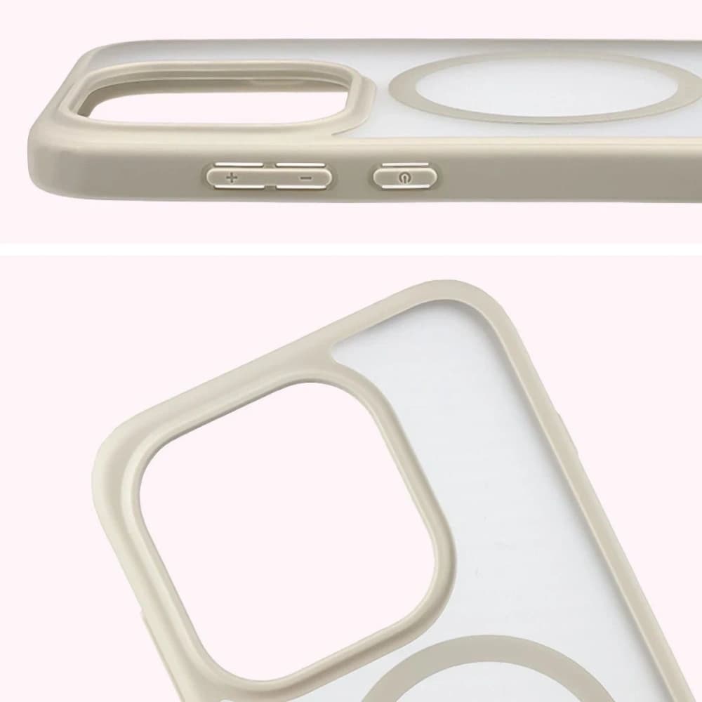 Bizon MatteO Mágneses Csomag OnePlus 15 füstös bézs
 - 5