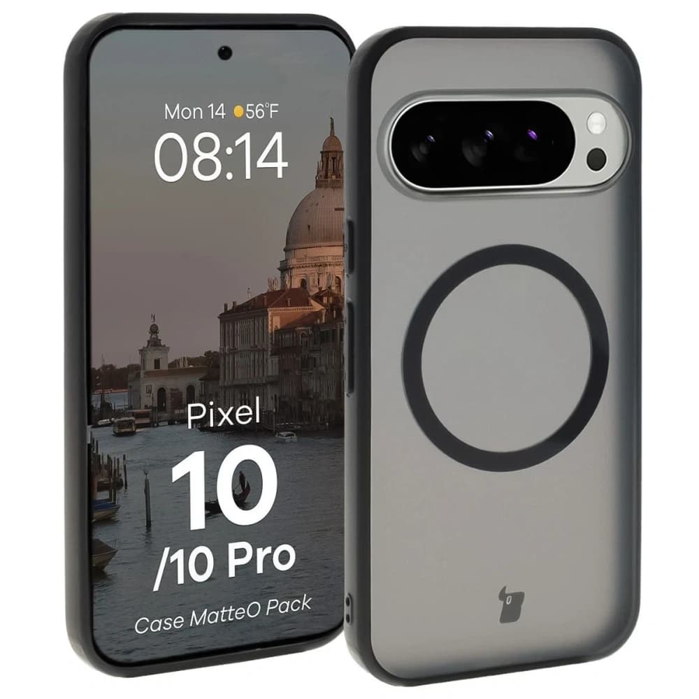 Bizon MatteO Magnetic Pack Google Pixel 10 / 10 Pro smoky black - 3