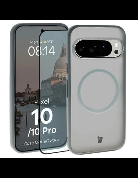 Bizon MatteO Magnetic Pack Google Pixel 10 / 10 Pro smoky gray
