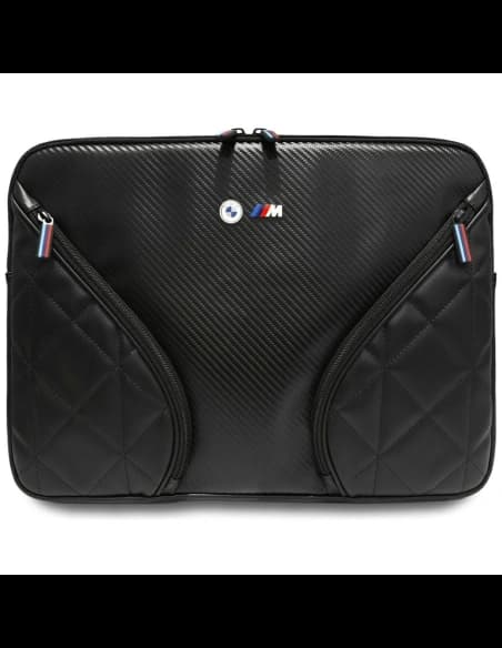 Torba BMW Carbon Pockets&Metal Logo Sleeve 16" czarny
