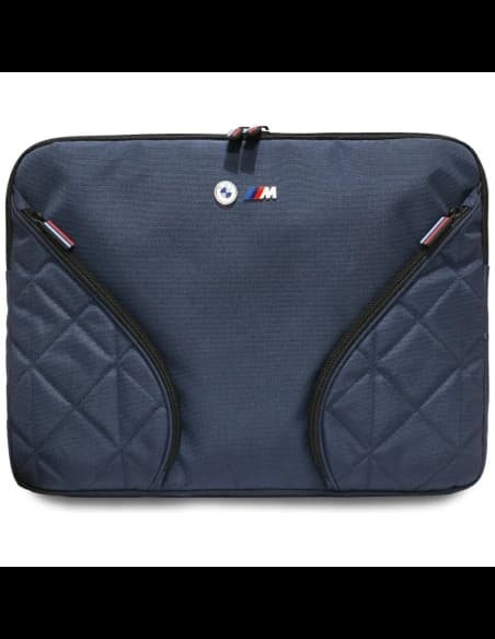 Torba BMW Nylon Pockets&Metal Logo Sleeve 16" granatowy