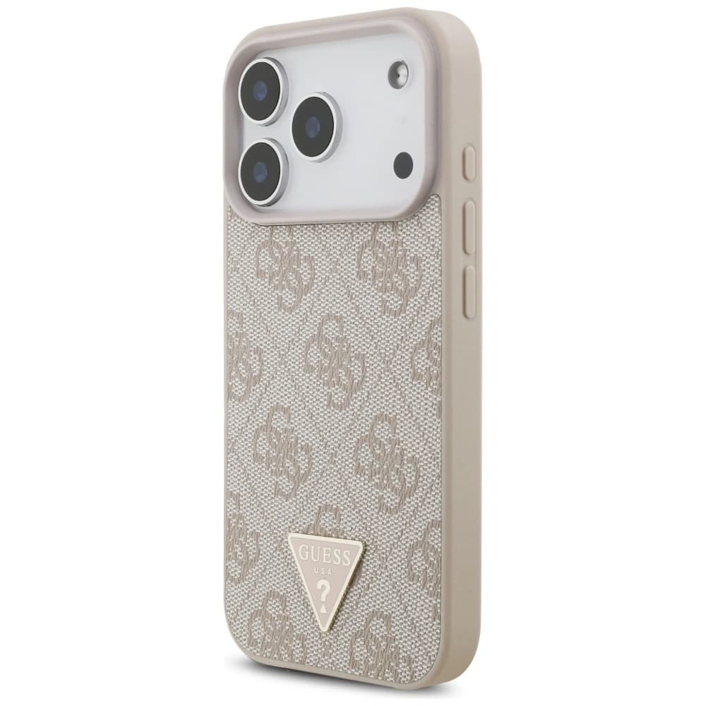 Guess 4G Strap Triangle Logo MagSafe Apple iPhone 17 Pro pink - 3