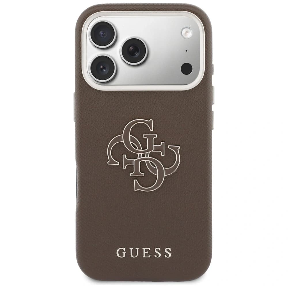 Guess FW Gyanta Logó Apple iPhone 17 Pro barna
 - 3