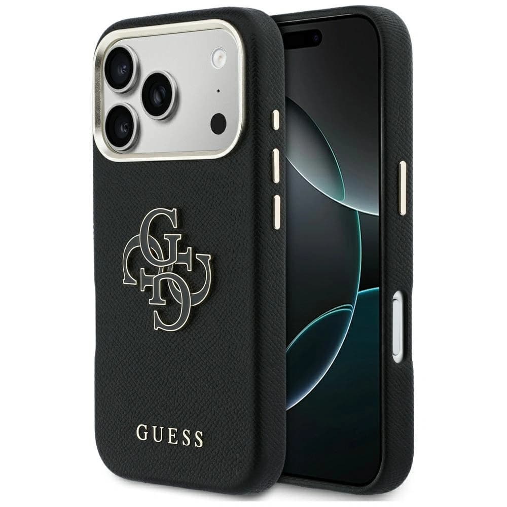 Guess FW Resin Logo Apple iPhone 17 Pro Max schwarz