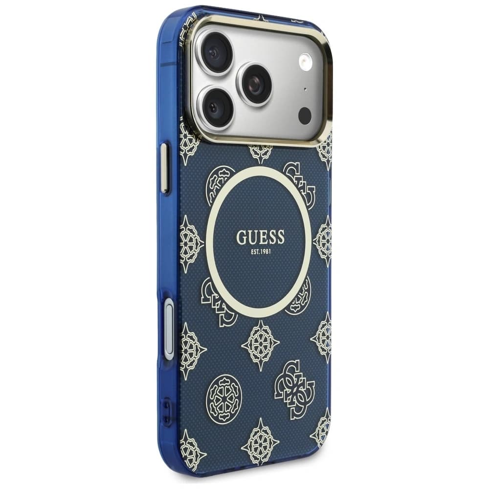 Guess IML Pivoňková Tečka MagSafe Apple iPhone 17 Pro Max modré
- 4
