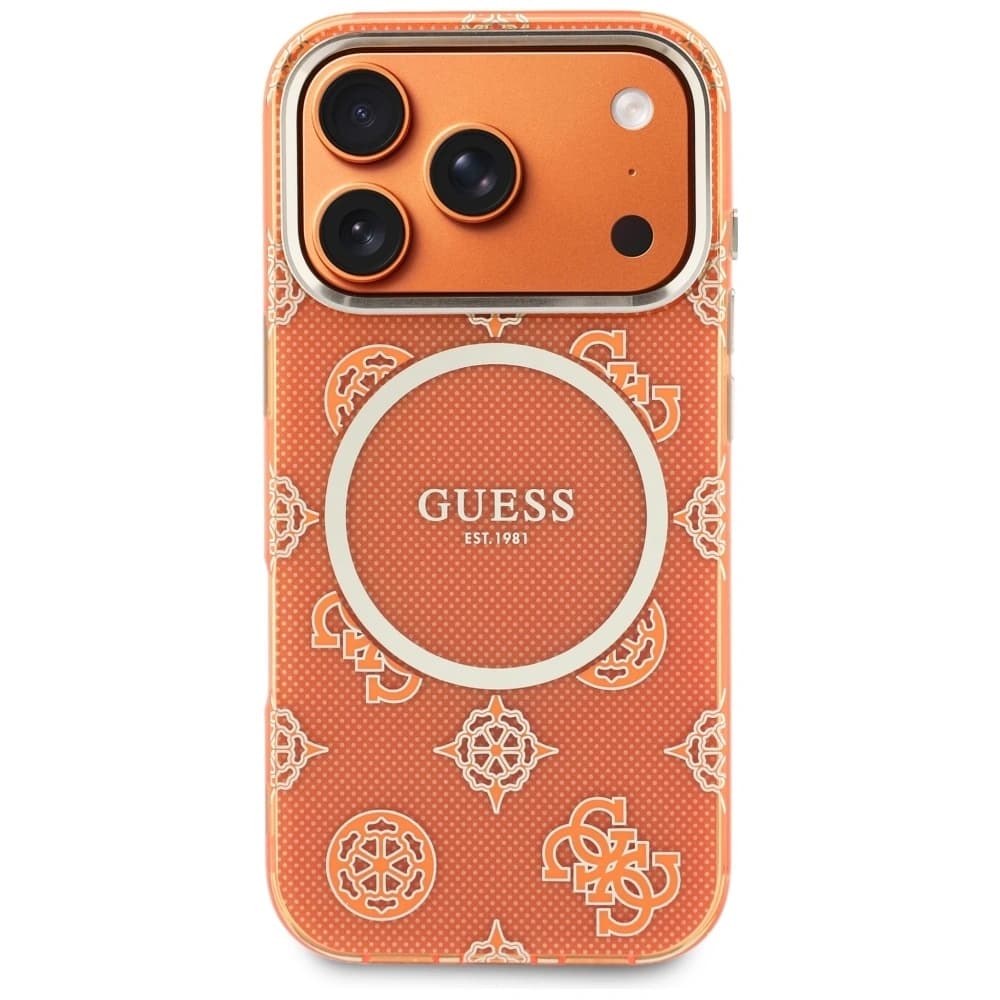 Guess IML Peony Dot MagSafe Apple iPhone 17 Pro narancs
- 3