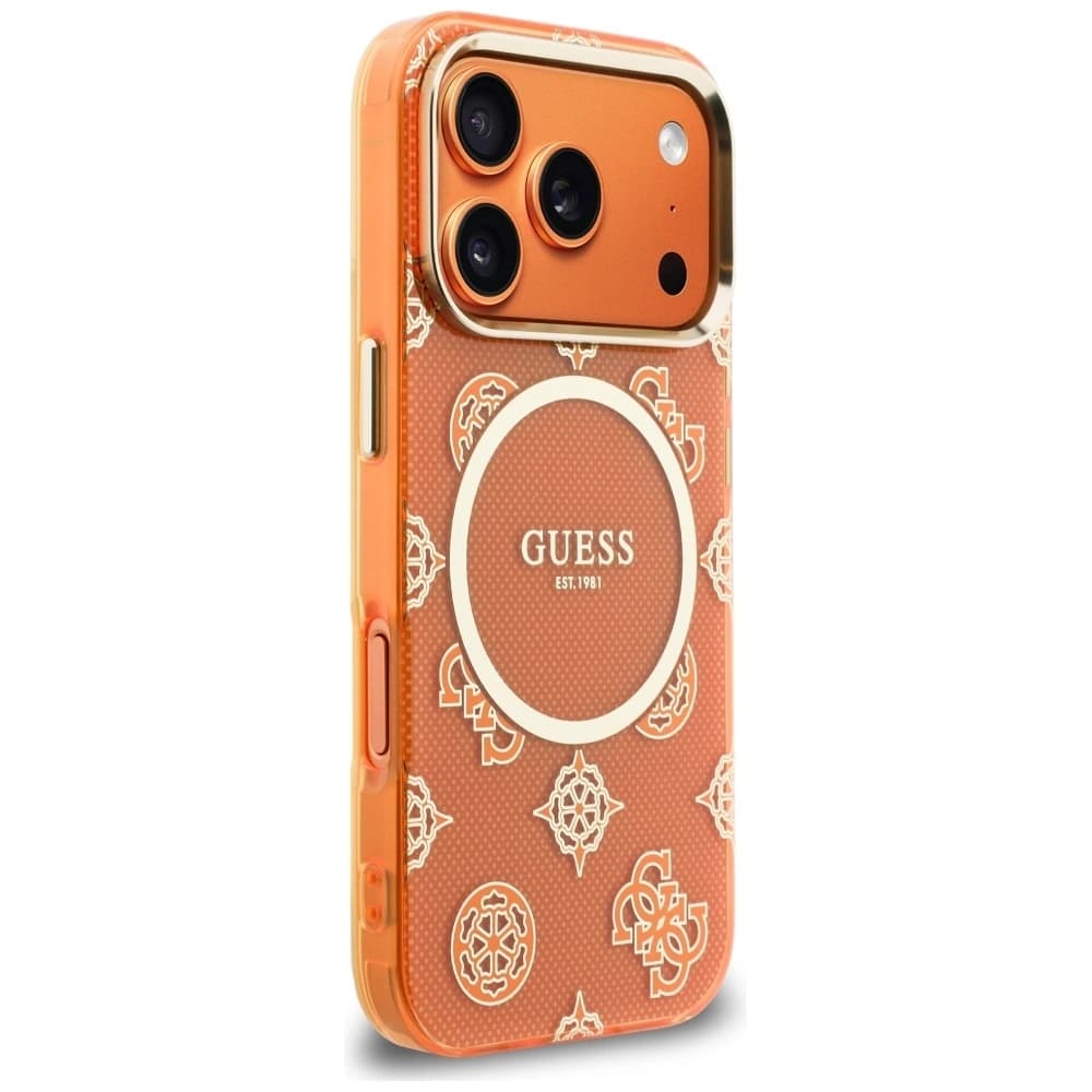 Guess IML Peony Dot MagSafe Apple iPhone 17 Pro narancs
- 4