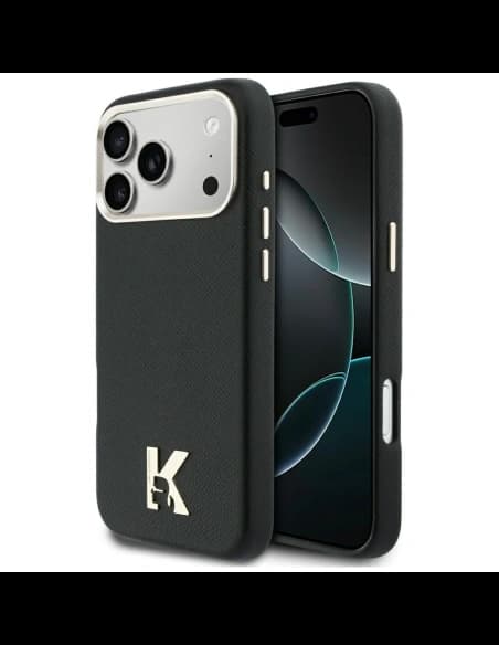 Karl Lagerfeld Karl Head Logo MagSafe Apple iPhone 17 Pro Max schwarz