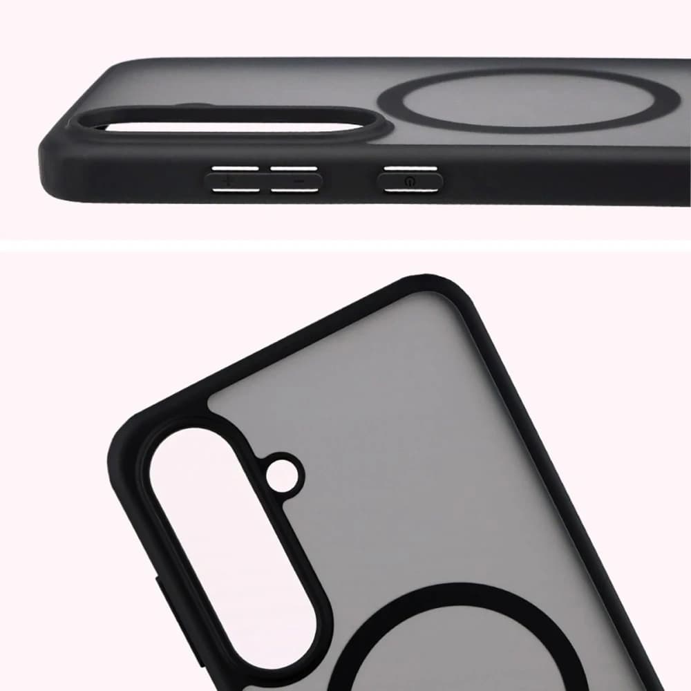 Bizon MatteO Magnetic Pack Samsung Galaxy S25 FE rauchschwarz
- 5