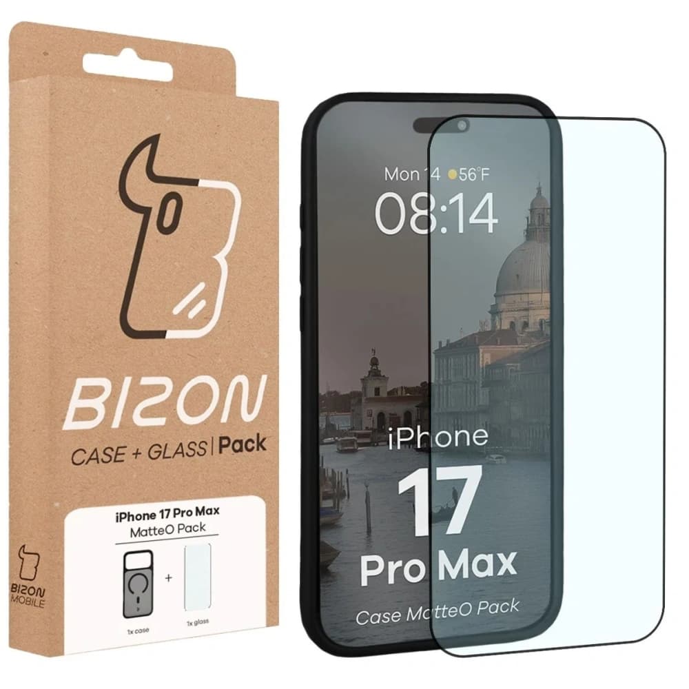 Bizon MatteO Magnetic Pack Apple iPhone 17 Pro Max rauchschwarz
 - 9