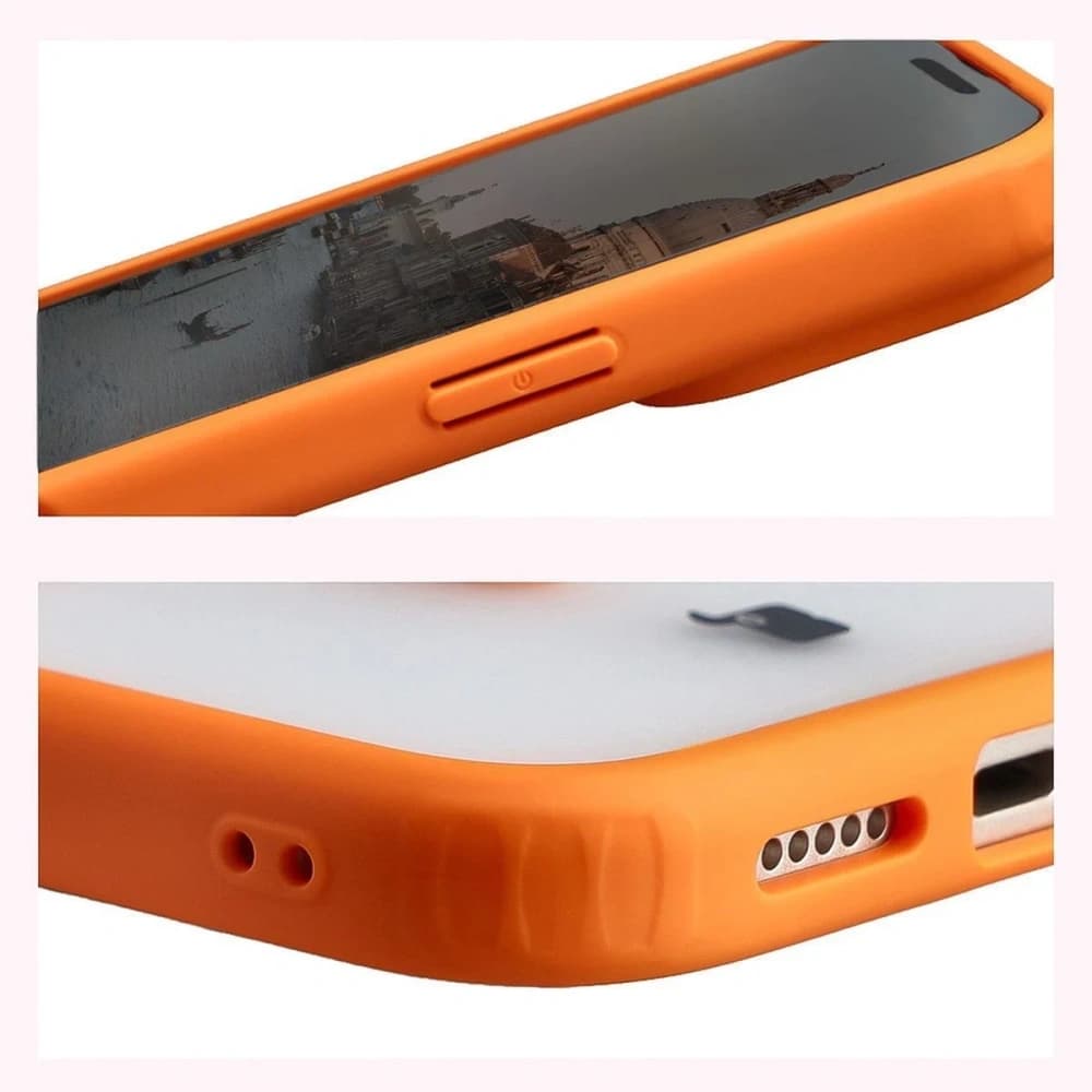 Bizon MatteO Magnetic Pack Apple iPhone 17 Pro Max portocaliu fumuriu - 6