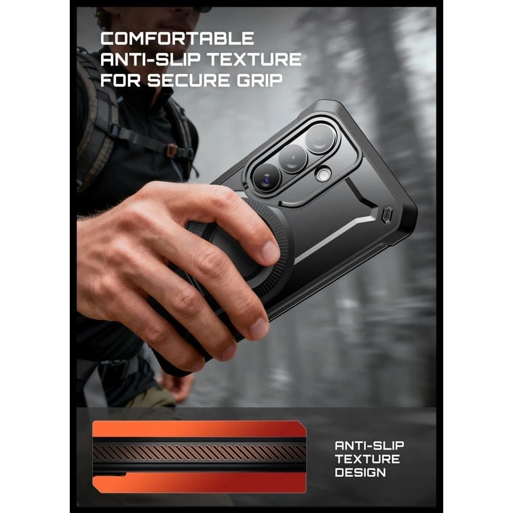 Supcase Unicorn Beetle Pro Mag MagSafe Samsung Galaxy S26+ Plus Black [2 PACK] - 8