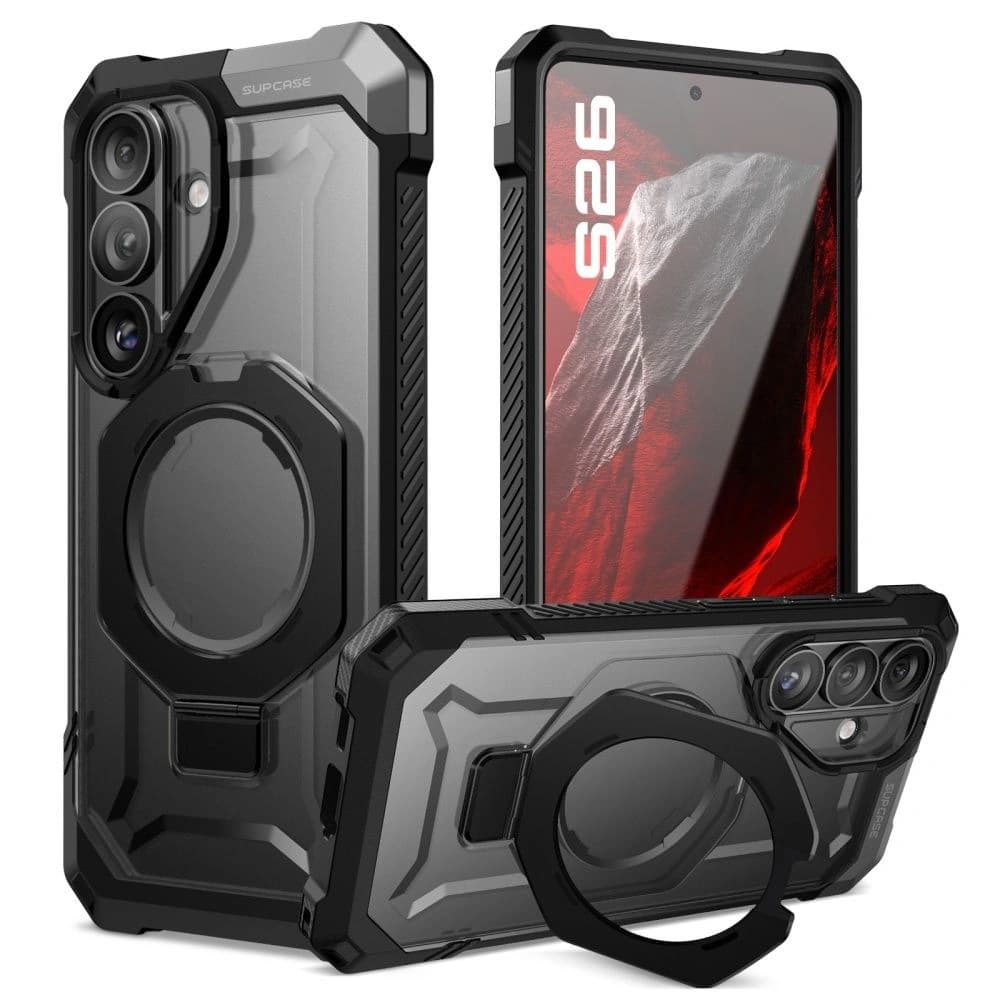 Supcase Unicorn Beetle Grip Mag MagSafe Samsung Galaxy S26 Black - 1