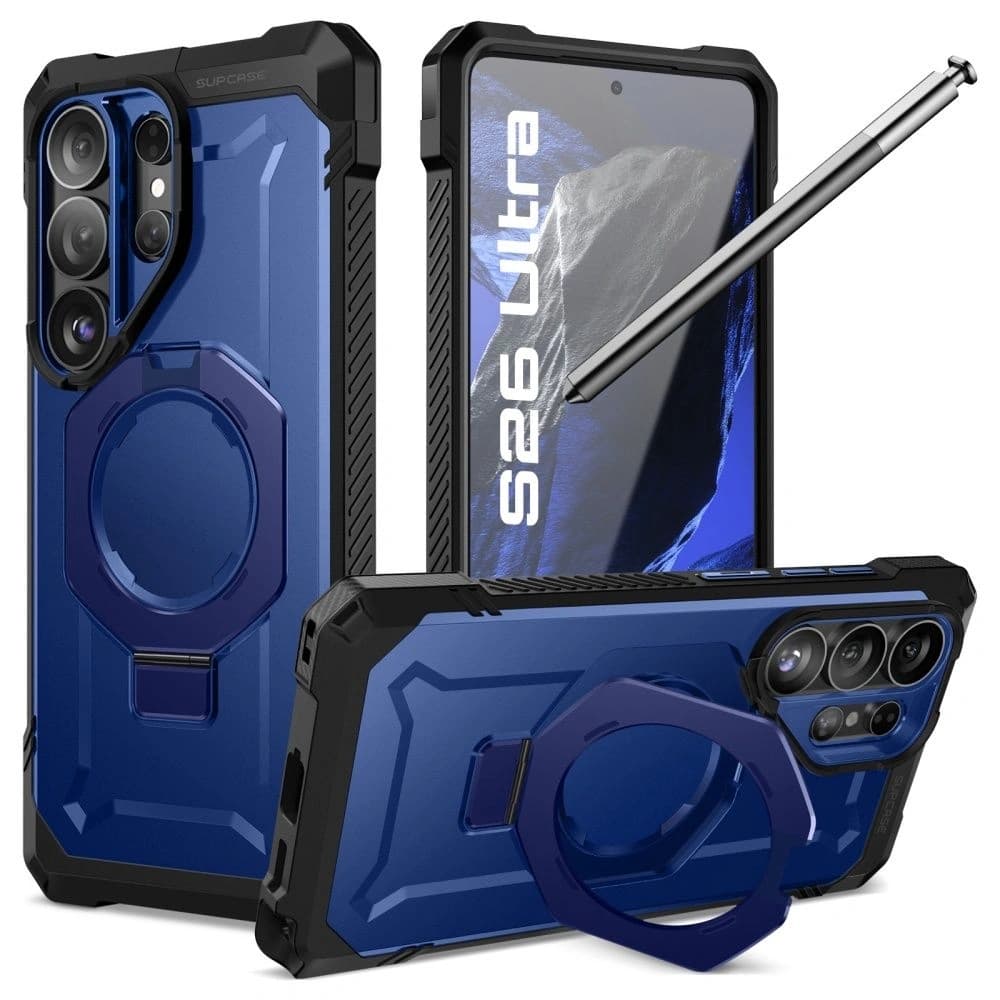 Supcase Unicorn Beetle Grip Mag MagSafe Samsung Galaxy S26 Ultra Cobalt - 1