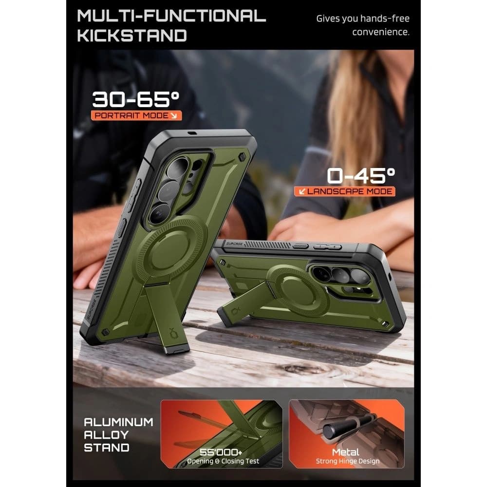 Supcase Unicorn Beetle Pro Mag MagSafe Samsung Galaxy S26 Ultra Guldan [2 PACK] - 6