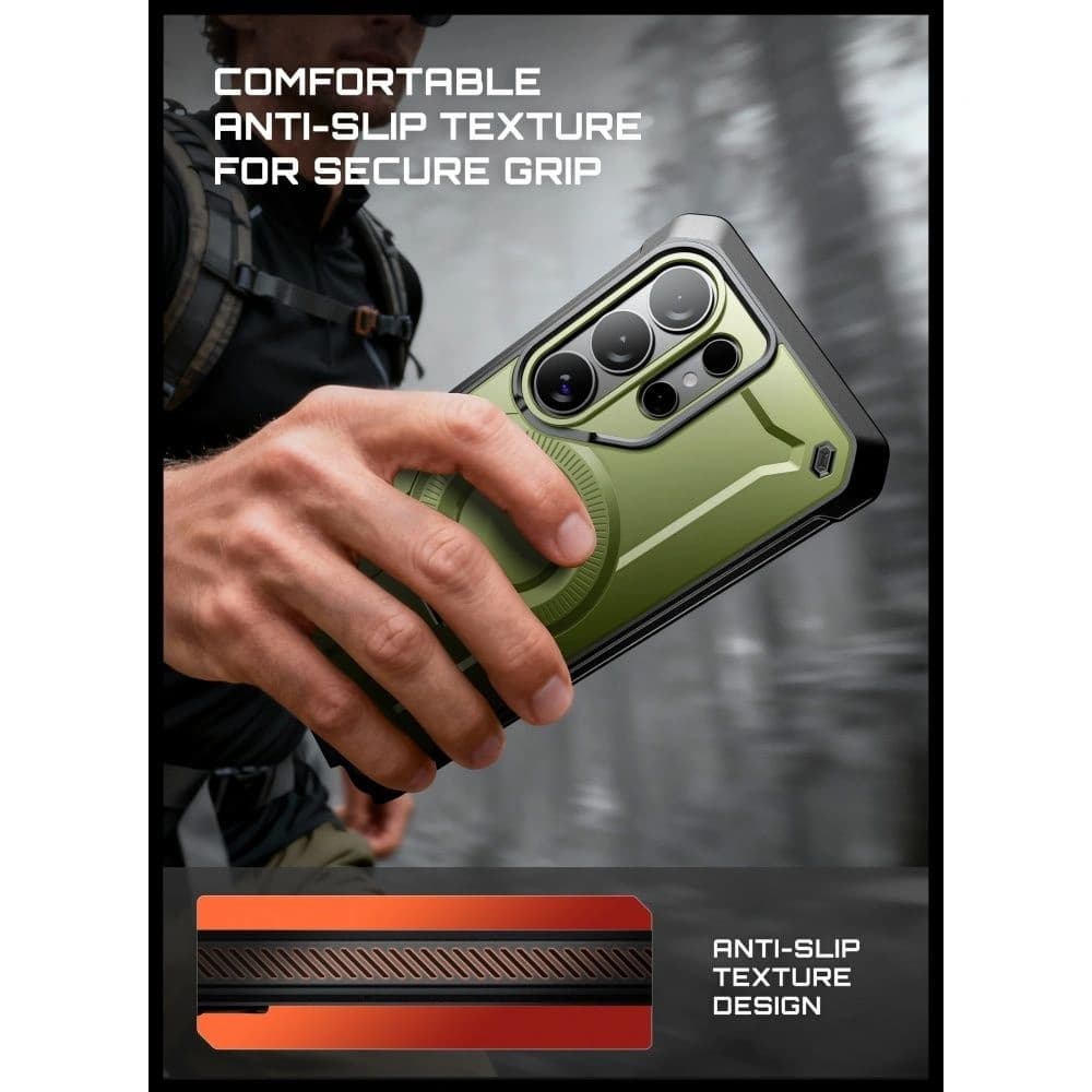 Supcase Unicorn Beetle Pro Mag MagSafe Samsung Galaxy S26 Ultra Guldan [2 PACK] - 8