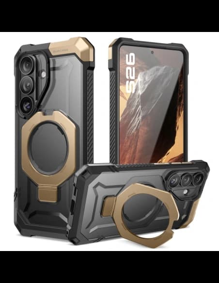 Etui Supcase Unicorn Beetle Grip Mag MagSafe do Samsung Galaxy S26 Desert