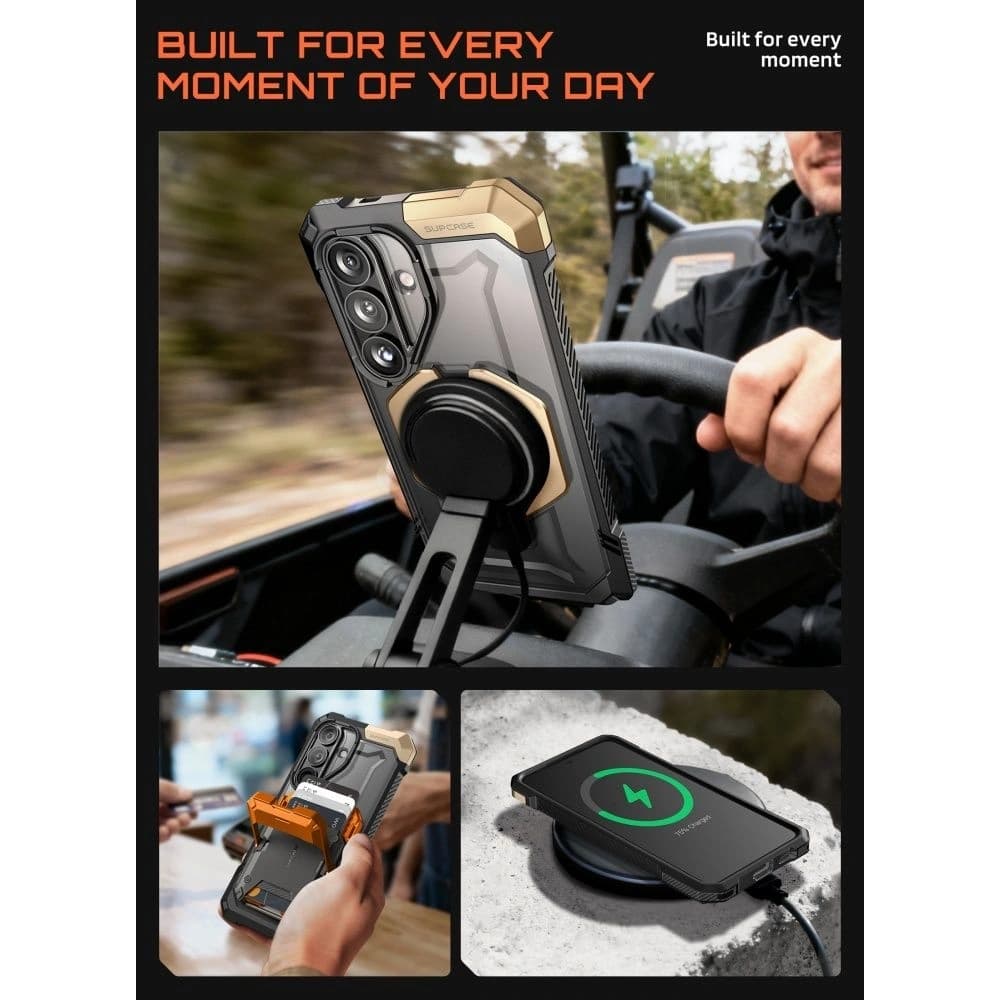 Supcase Unicorn Beetle Grip Mag MagSafe Samsung Galaxy S26 Wüste
- 8