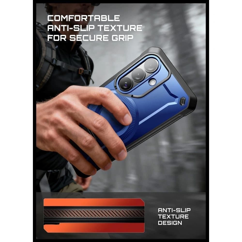 Supcase Unicorn Beetle Pro Mag MagSafe Samsung Galaxy S26 kobalt - 8