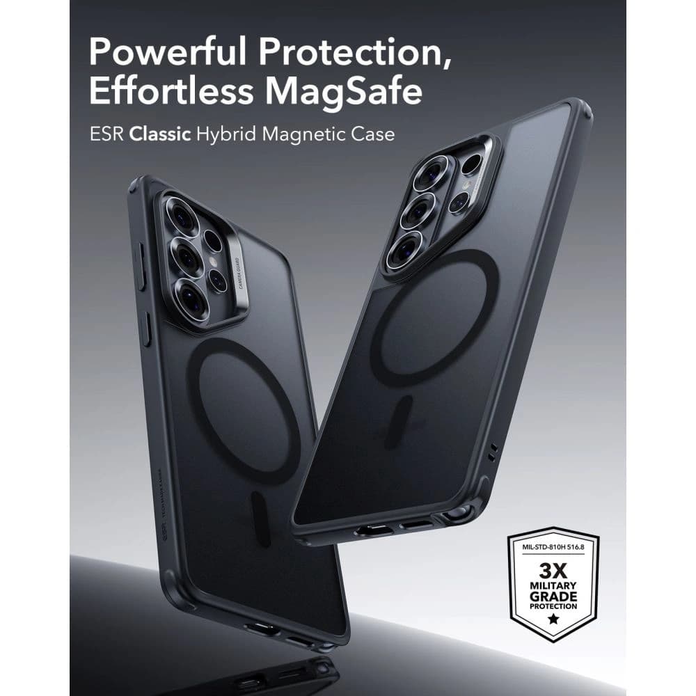 Etui ESR Classic Hybrid MagSafe do Samsung Galaxy S26 Ultra Frosted Black - 6