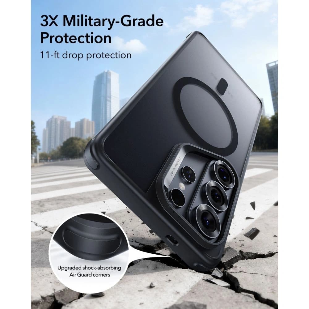 Etui ESR Classic Hybrid MagSafe do Samsung Galaxy S26 Ultra Frosted Black - 7