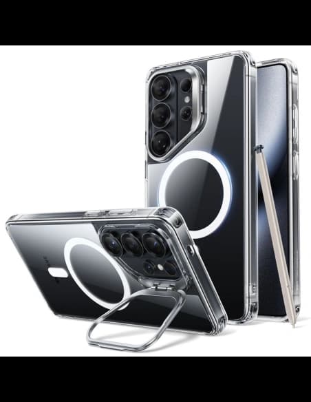 Etui ESR Classic Hybrid Kickstand MagSafe do Samsung Galaxy S26 Ultra Clear