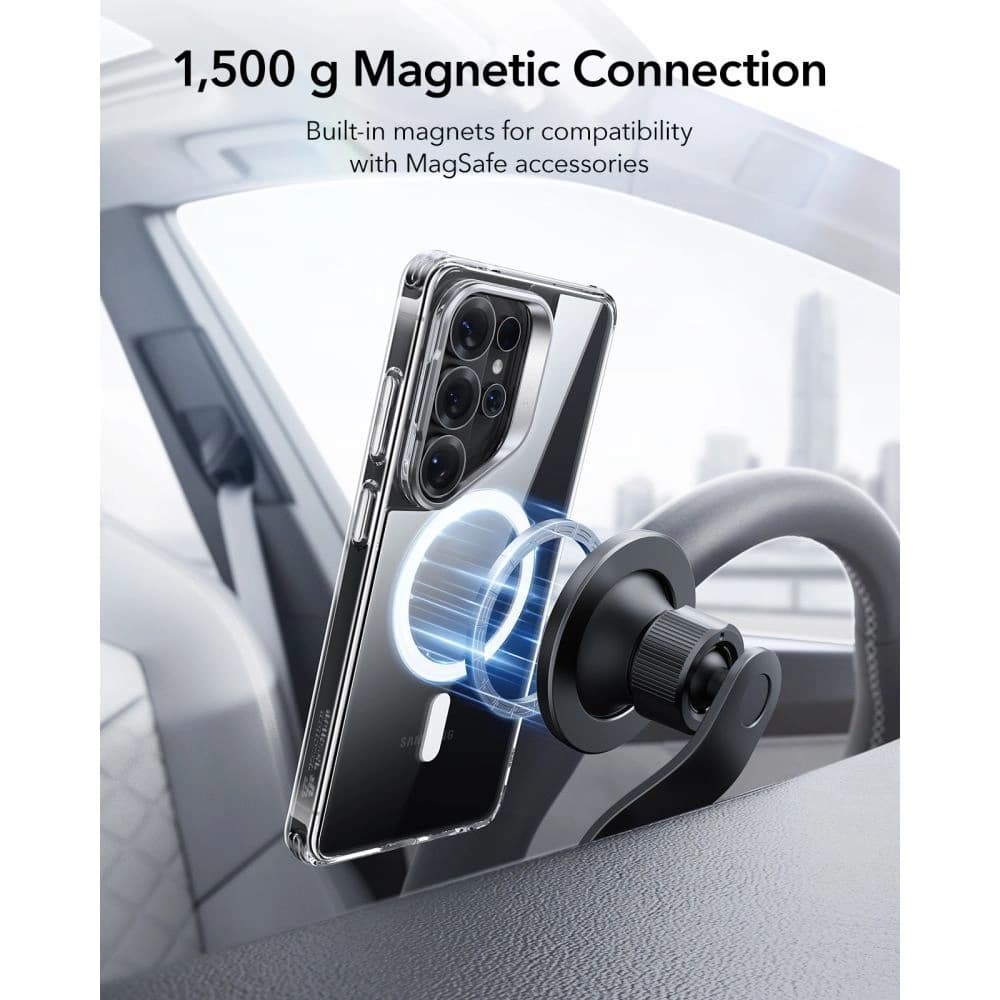 ESR Classic Hybrid Kickstand MagSafe Samsung Galaxy S26 Ultra Átlátszó
 - 6