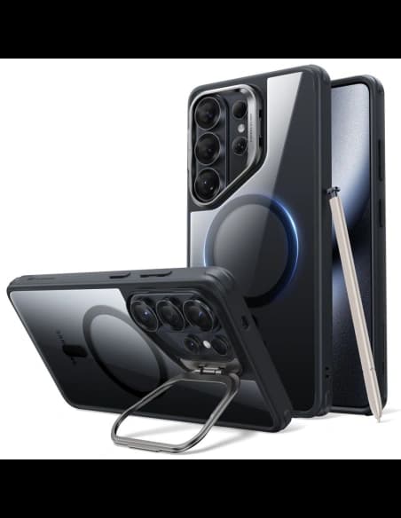 Etui ESR Classic Hybrid Kickstand MagSafe do Samsung Galaxy S26 Ultra Clear/black