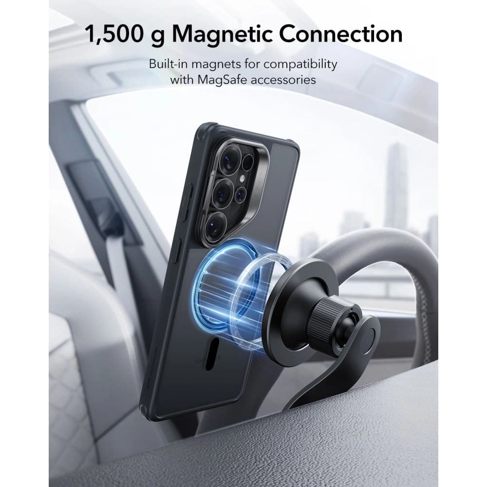 ESR Classic Hybrid Kickstand MagSafe Samsung Galaxy S26 Ultra Negru Înghețat
 - 6