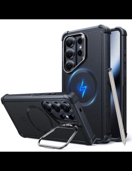 Etui ESR Cyber Tough Kickstand MagSafe do Samsung Galaxy S26 Ultra Black