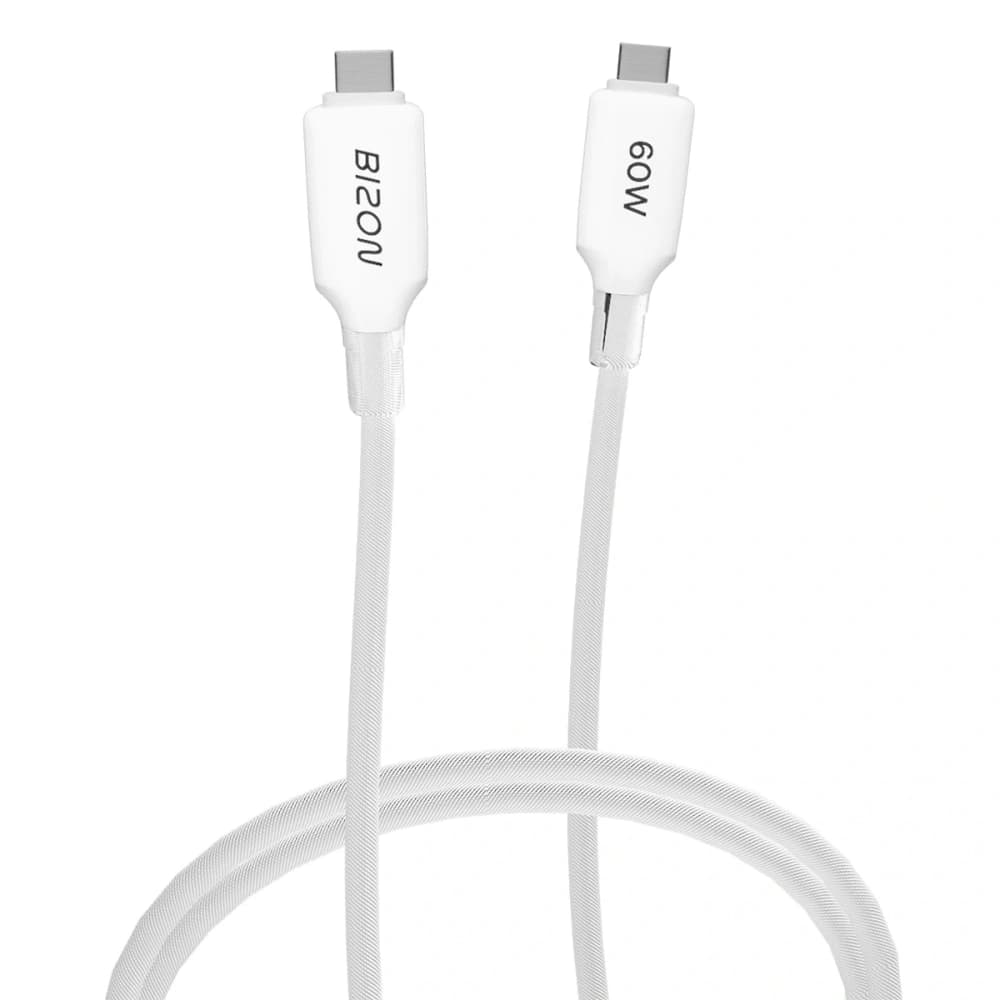 Bizon C354 Geflochtenes Kabel USB-C / USB-C 60W 1m
 - 2