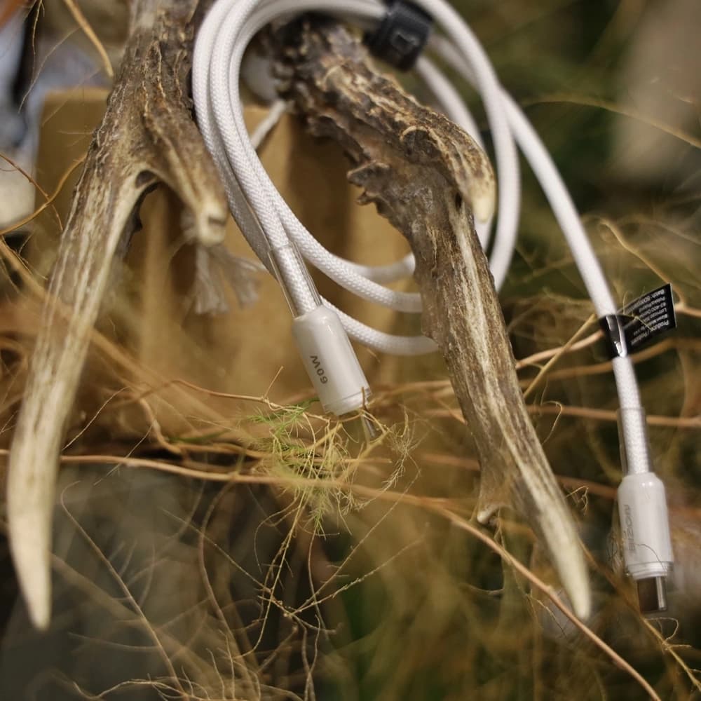 Bizon C354 Geflochtenes Kabel USB-C / USB-C 60W 1m
 - 7