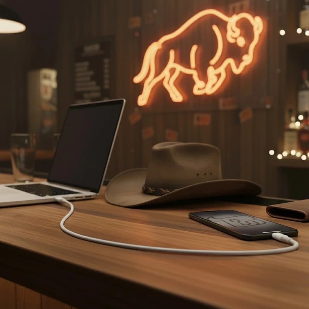 Bizon C354 Geflochtenes Kabel USB-C / USB-C 60W 1m
 - 9