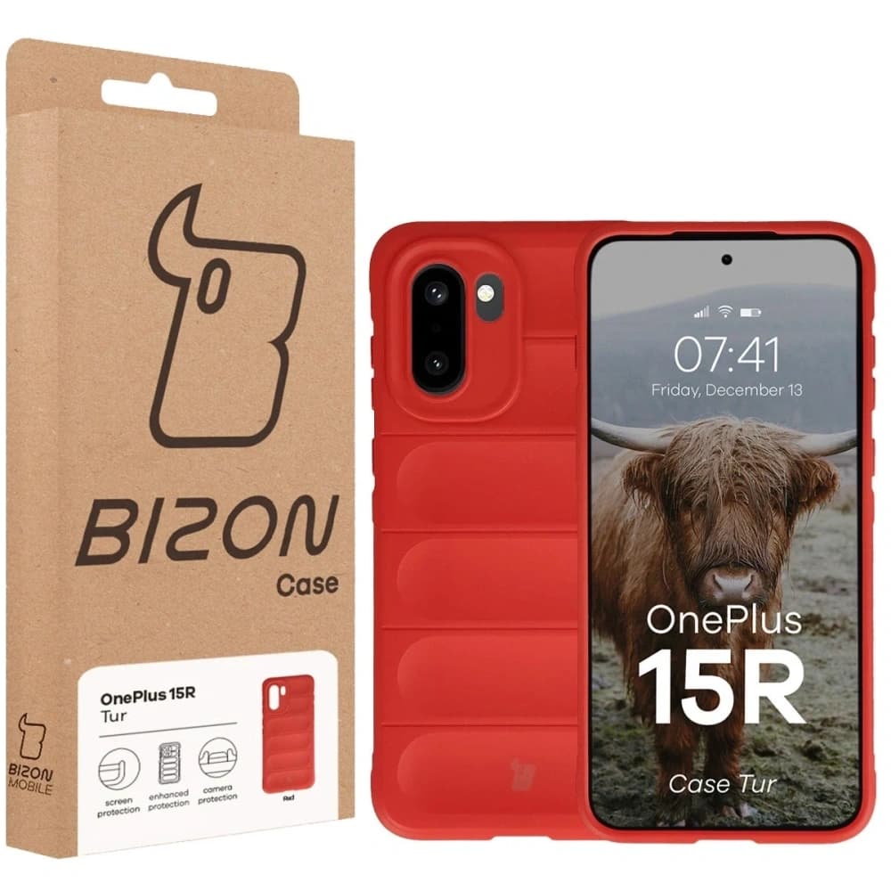 Bizon Case Tur OnePlus 15R rot
- 8
