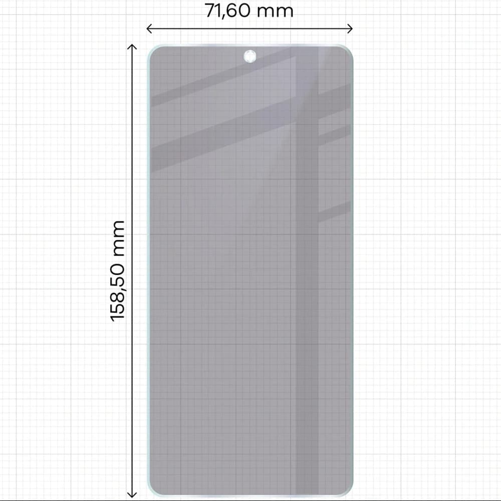 Bizon Glass Mule Shadow Xiaomi Poco M7 Pro 5G matt
 - 2