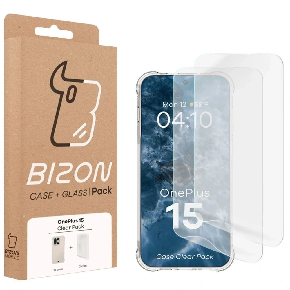 Bizon Case Clear Pack OnePlus 15
- 9