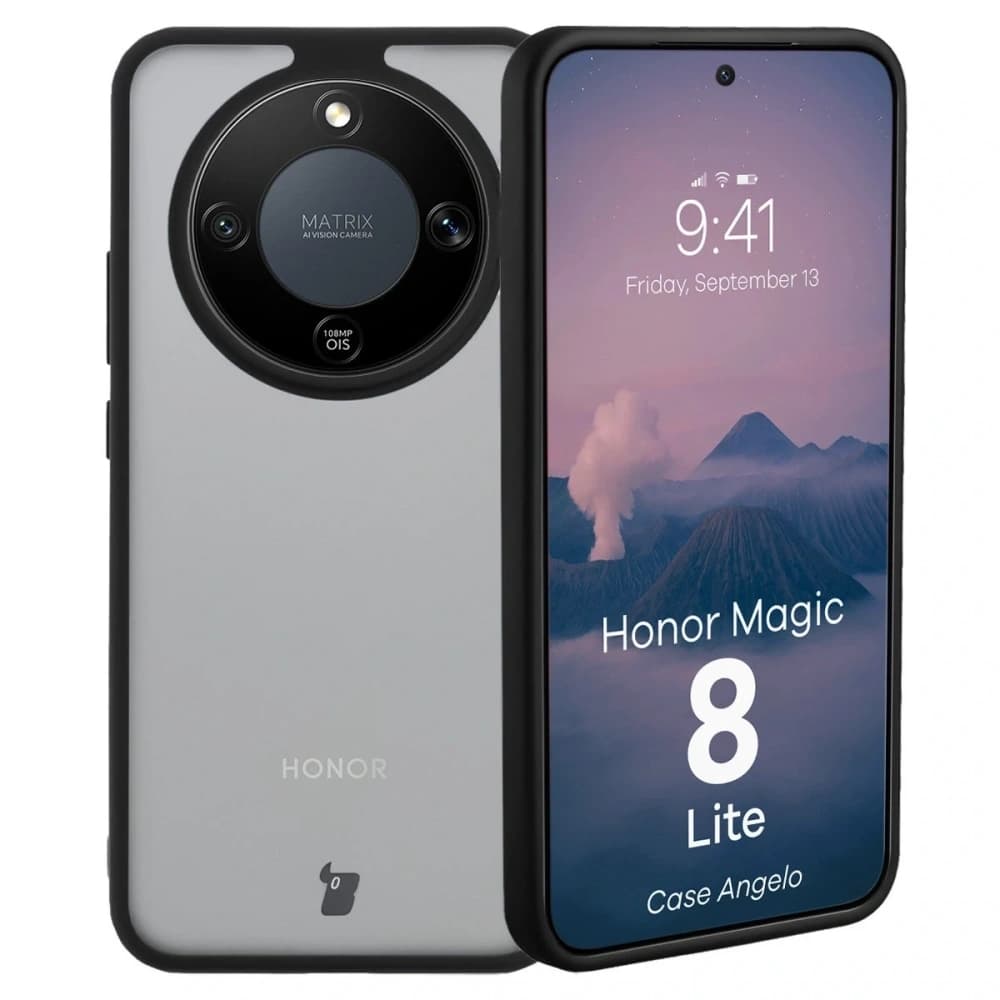 Bizon Case Angelo Honor Magic8 Lite kouřový s černým rámem
 - 1