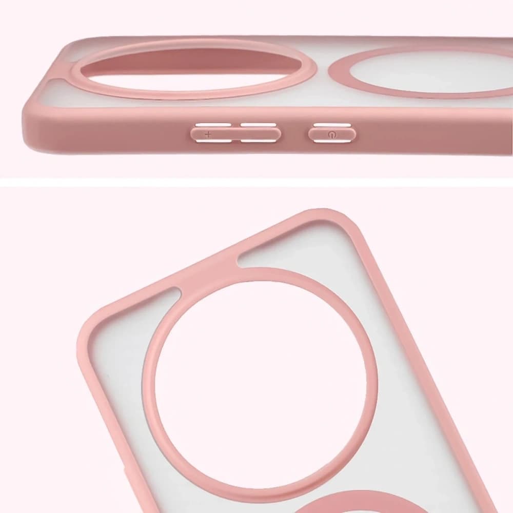 Bizon Case MatteO Magnetic Honor Magic8 Lite smoky light pink - 4