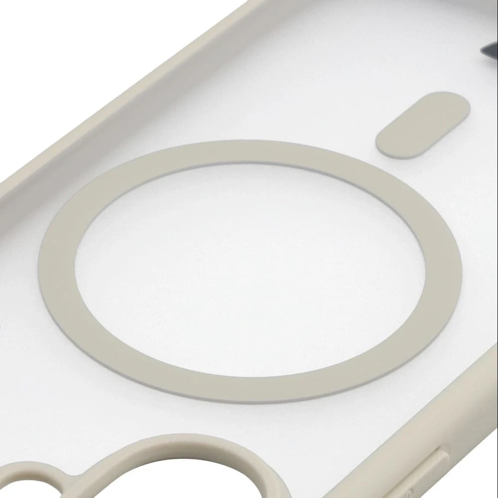 Bizon MatteO Magnetic Pack Apple iPhone 17 fumuriu bej
 - 4