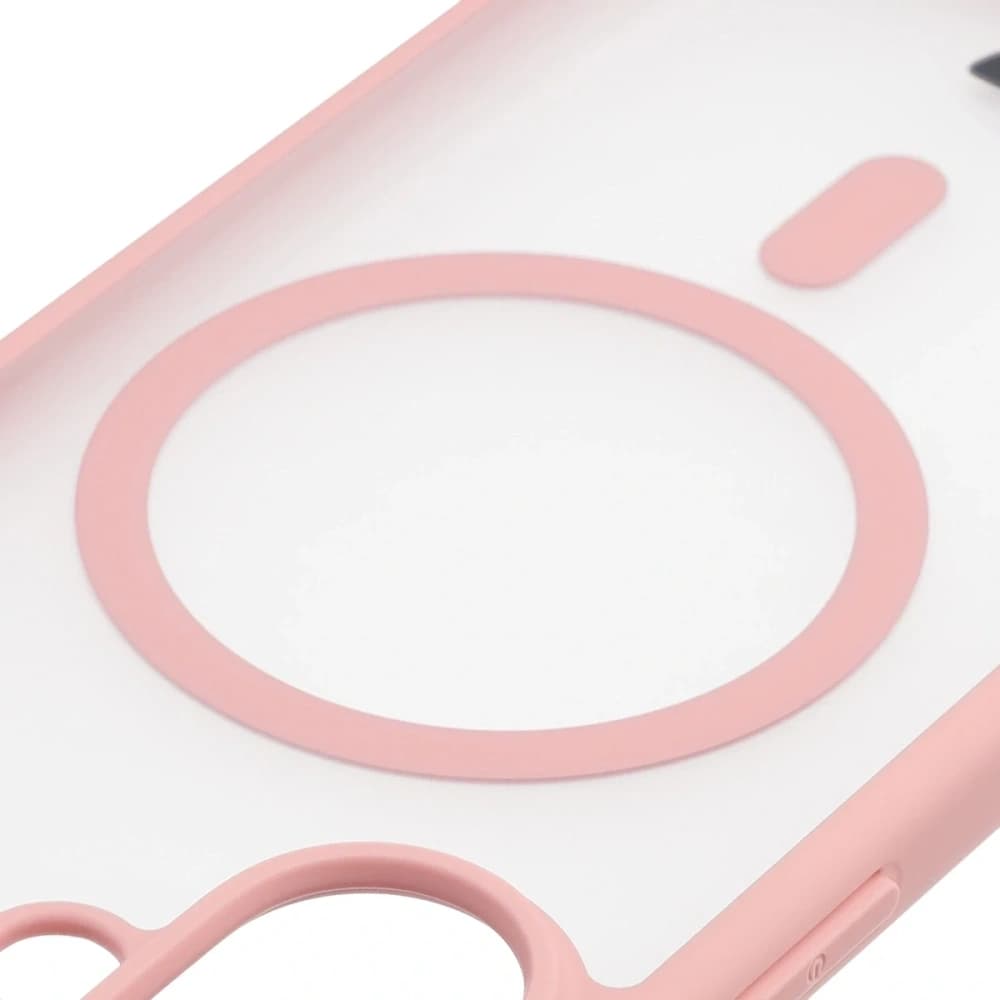 Bizon MatteO Magnetic Pack Apple iPhone 17 fumuriu roz deschis
 - 4