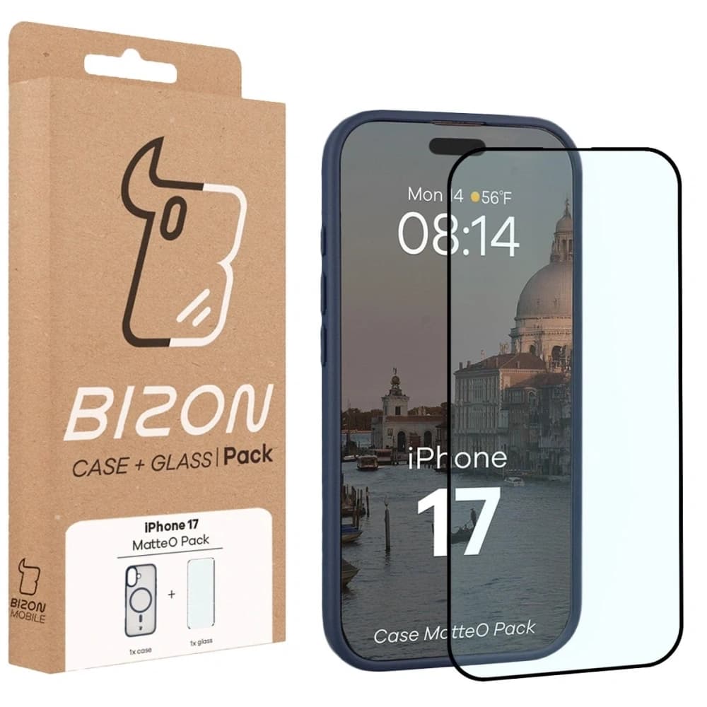 Bizon MatteO Magnetic Pack Apple iPhone 17 fumuriu albastru
 - 9
