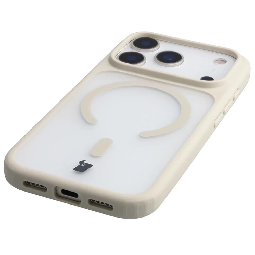Bizon MatteO Magnetic Pack Apple iPhone 17 Pro füstös bézs
 - 7