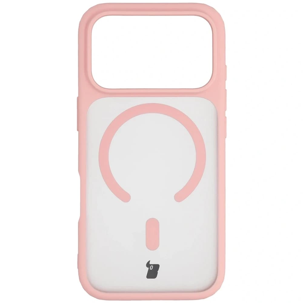 Bizon MatteO Magnetic Pack Apple iPhone 17 Pro fumuriu roz deschis
 - 2