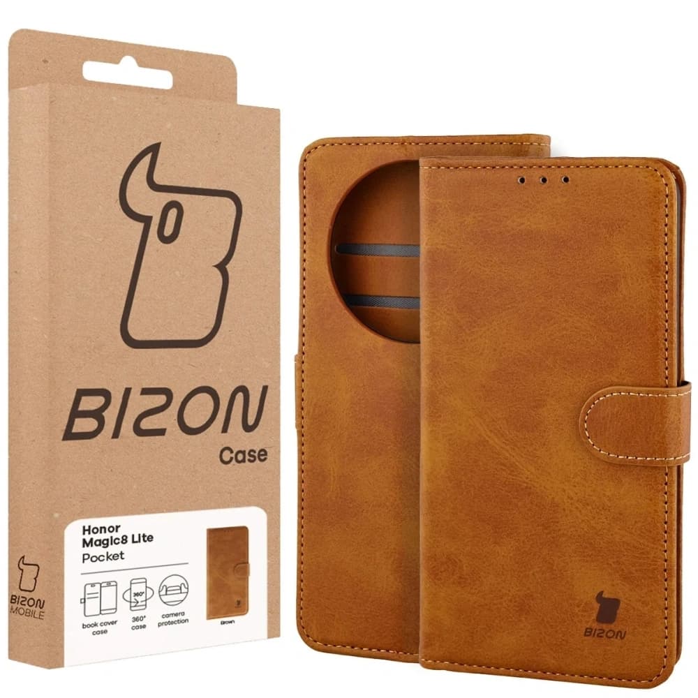Bizon Case PocketHonor Magic8 Lite hnědý
- 6