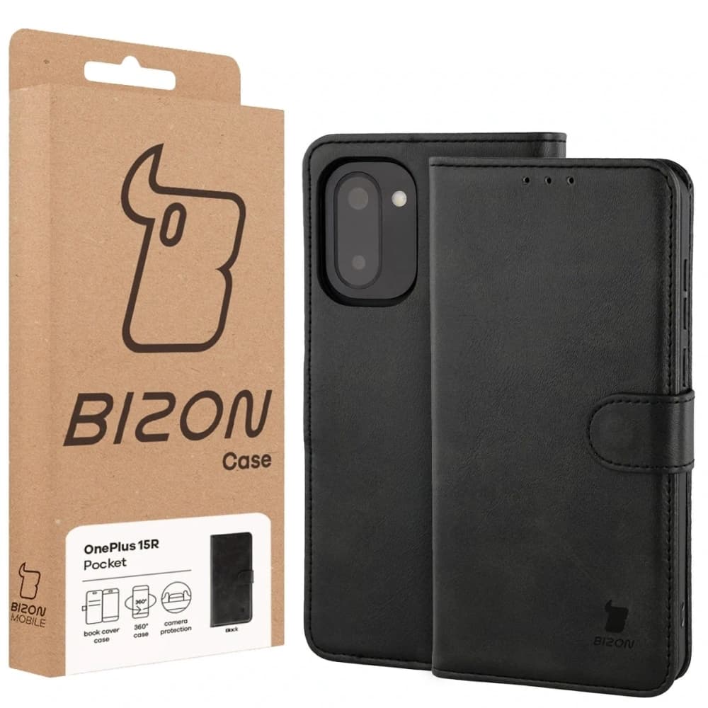 Bizon Case PocketOnePlus 15R negru
- 6